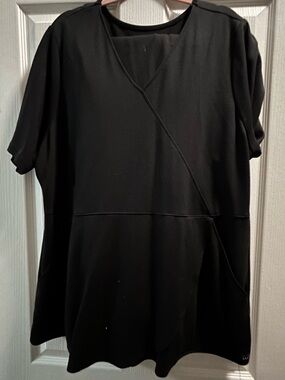 Jaanuu Black Medical Scrub set - Women's 3X